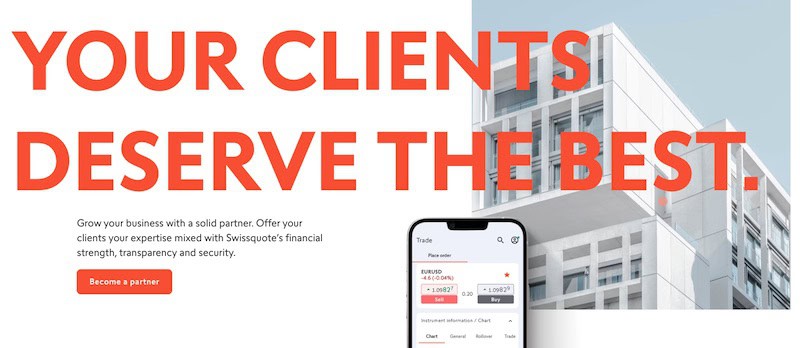 Earn Up to EUR 600 per Account with Swissquote’s Rewarding Partnership Program